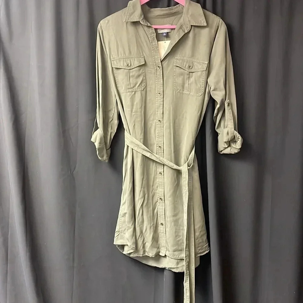 Army‎ Green Dress S